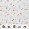 Stoff Boho Blumen