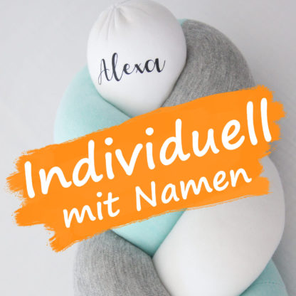 Individuallisierung der Bettschlange mit Namen